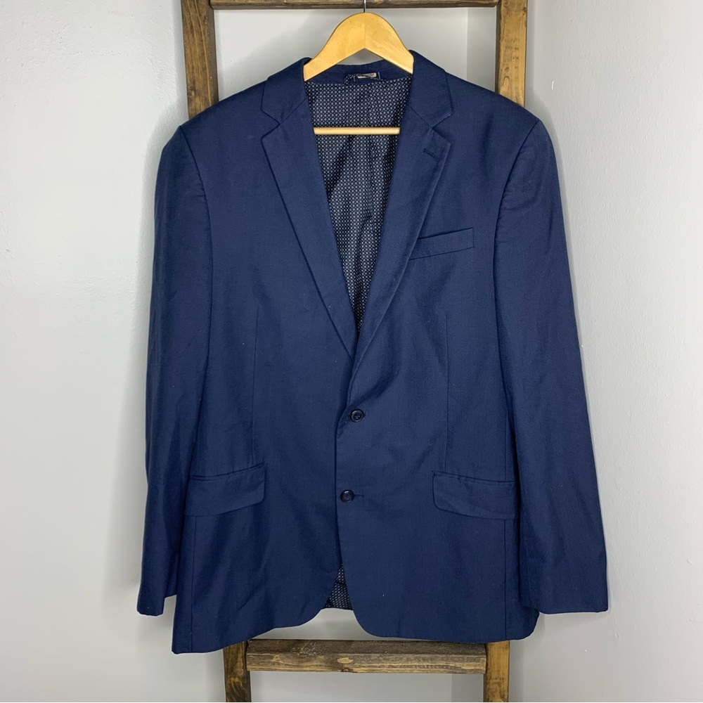 Madison Modern Fit Men's Navy Blazer 44L
